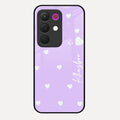 Be Loved Glossy Customised Metal Case Cover Purple For Realme 15X 5G