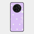 Be Loved Glossy Customised Metal Case Cover Purple For Realme C65 5G