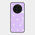 Be Loved Glossy Customised Metal Case Cover Purple For Realme Narzo 70 Pro 5G