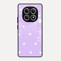 Be Loved Glossy Customised Metal Case Cover Purple For Redmi Note 15 5G