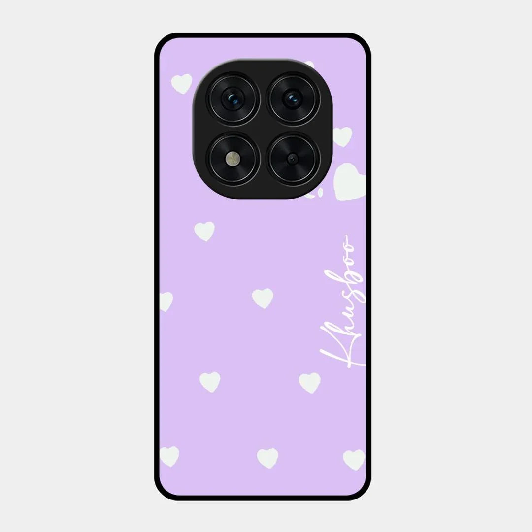 Be Loved Glossy Customised Metal Case Cover Purple For Redmi Note 15 Pro Plus 5G
