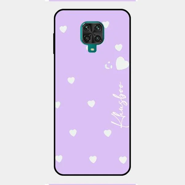 Be Loved Glossy Customised Metal Case Cover Purple For Redmi Note 9 Pro Max