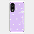 Be Loved Glossy Customised Metal Case Cover Purple For Samsung Galaxy S25 Edge 5G