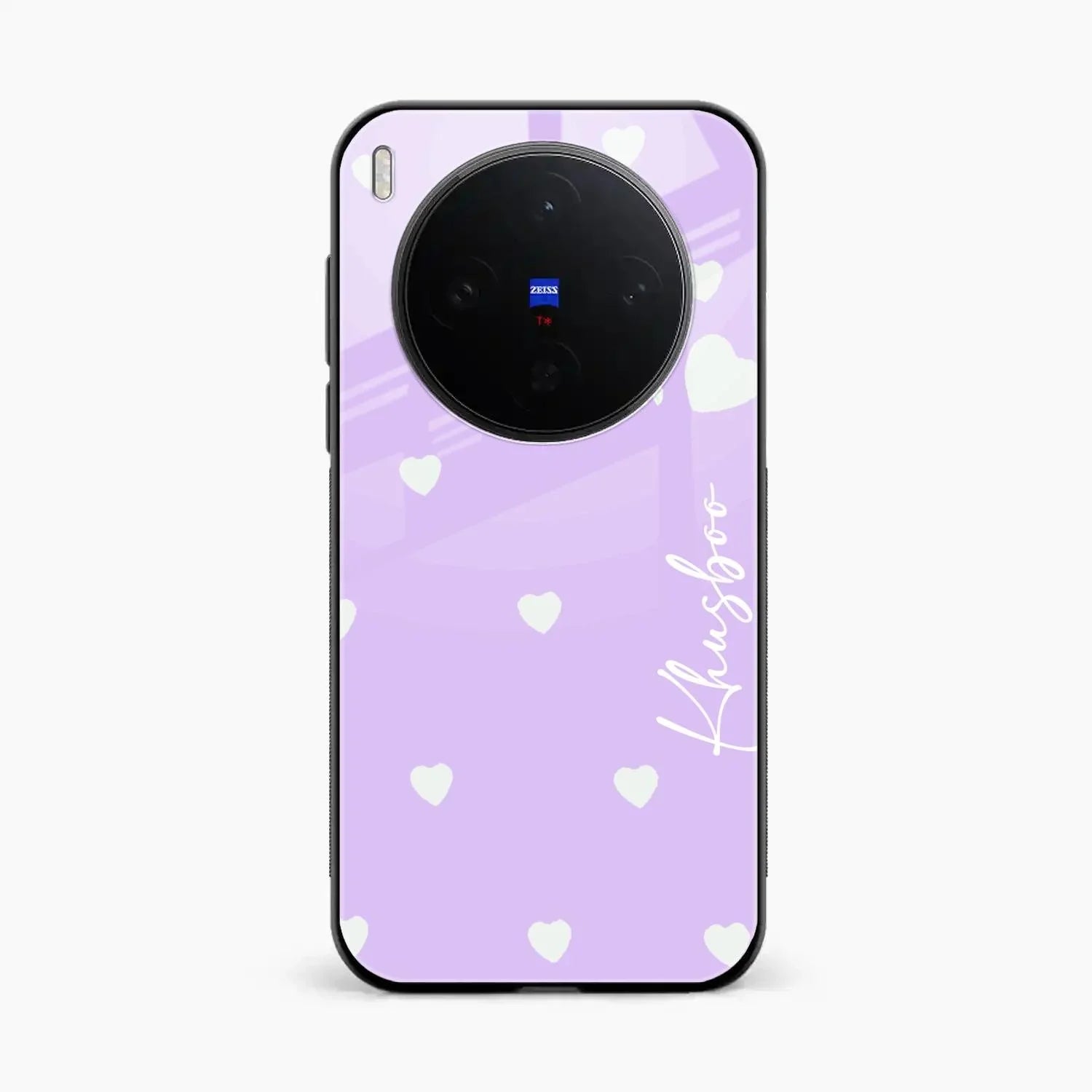 Be Loved Glossy Customised Metal Case Cover Purple For Vivo X300 5G
