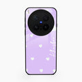 Be Loved Glossy Customised Metal Case Cover Purple For Vivo X300 Pro 5G