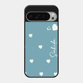 Be Loved Glossy Customised Metal Case Cover Sky Blue For Google Pixel 9 Pro Xl