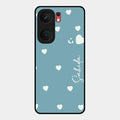 Be Loved Glossy Customised Metal Case Cover Sky Blue For Iqoo Neo 9 Pro 5G