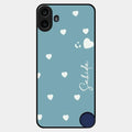 Be Loved Glossy Customised Metal Case Cover Sky Blue For Nothing Cmf Phone 1