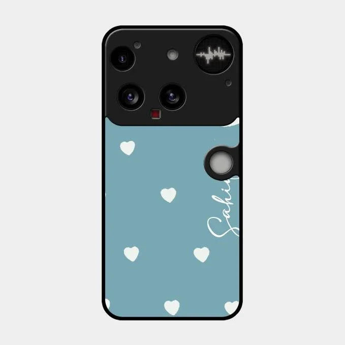 Be Loved Glossy Customised Metal Case Cover Sky Blue For Nothing Phone 3 5G