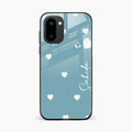 Be Loved Glossy Customised Metal Case Cover Sky Blue For OnePlus 15R 5G