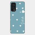 Be Loved Glossy Customised Metal Case Cover Sky Blue For Oneplus Nord 2 5G