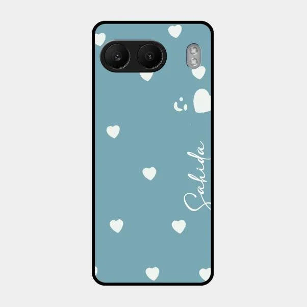 Be Loved Glossy Customised Metal Case Cover Sky Blue For Oneplus Nord 4 5G