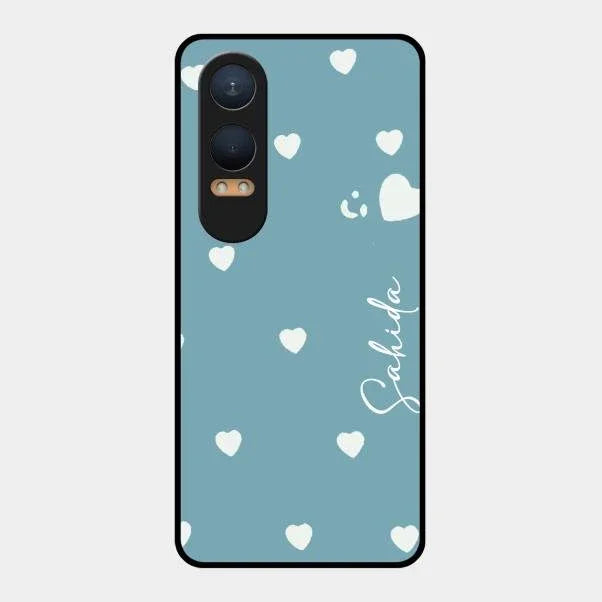Be Loved Glossy Customised Metal Case Cover Sky Blue For Oneplus Nord Ce 4 Lite 5G