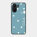 Be Loved Glossy Customised Metal Case Cover Sky Blue For Oppo A5X 5G
