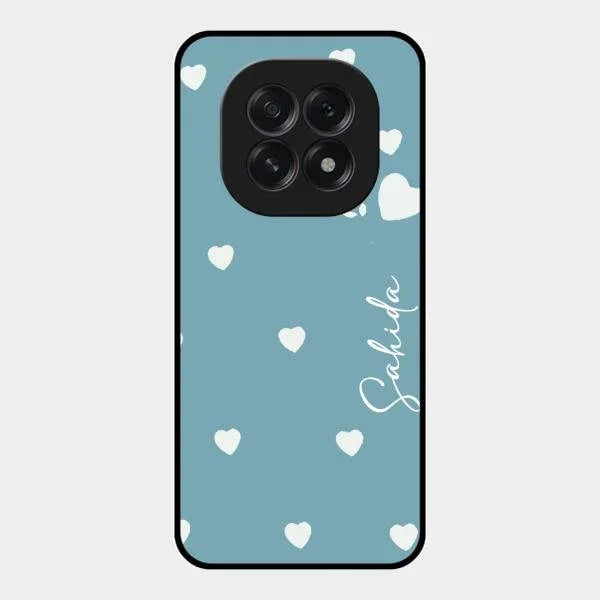 Be Loved Glossy Customised Metal Case Cover Sky Blue For Oppo F29 5G
