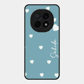 Be Loved Glossy Customised Metal Case Cover Sky Blue For Oppo F29 Pro 5G