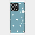 Be Loved Glossy Customised Metal Case Cover Sky Blue For Oppo Reno 14 Pro 5G