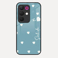 Be Loved Glossy Customised Metal Case Cover Sky Blue For Realme 15X 5G