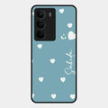 Be Loved Glossy Customised Metal Case Cover Sky Blue For Realme C75 5G