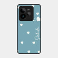 Be Loved Glossy Customised Metal Case Cover Sky Blue For Realme Gt 7 Pro