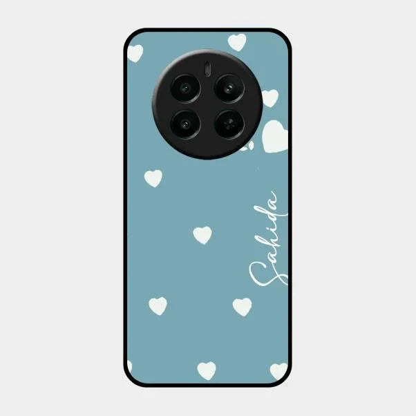 Be Loved Glossy Customised Metal Case Cover Sky Blue For Realme Narzo 70 Pro 5G