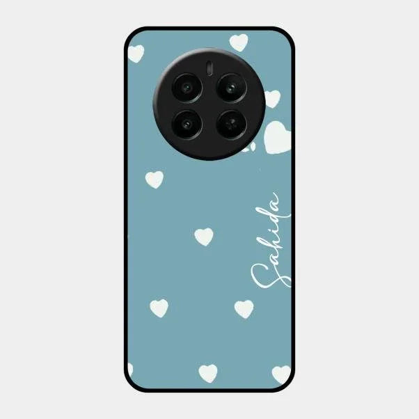 Be Loved Glossy Customised Metal Case Cover Sky Blue For Realme P1 5G