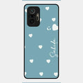 Be Loved Glossy Customised Metal Case Cover Sky Blue For Redmi Note 10 Pro