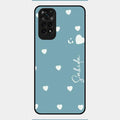 Be Loved Glossy Customised Metal Case Cover Sky Blue For Redmi Note 11