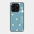 Be Loved Glossy Customised Metal Case Cover Sky Blue For Redmi Note 14 5G