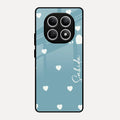 Be Loved Glossy Customised Metal Case Cover Sky Blue For Redmi Note 15 5G
