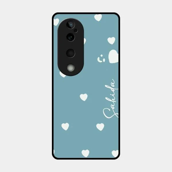 Be Loved Glossy Customised Metal Case Cover Sky Blue For Vivo T3 Ultra