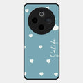 Be Loved Glossy Customised Metal Case Cover Sky Blue For Vivo T4 5G