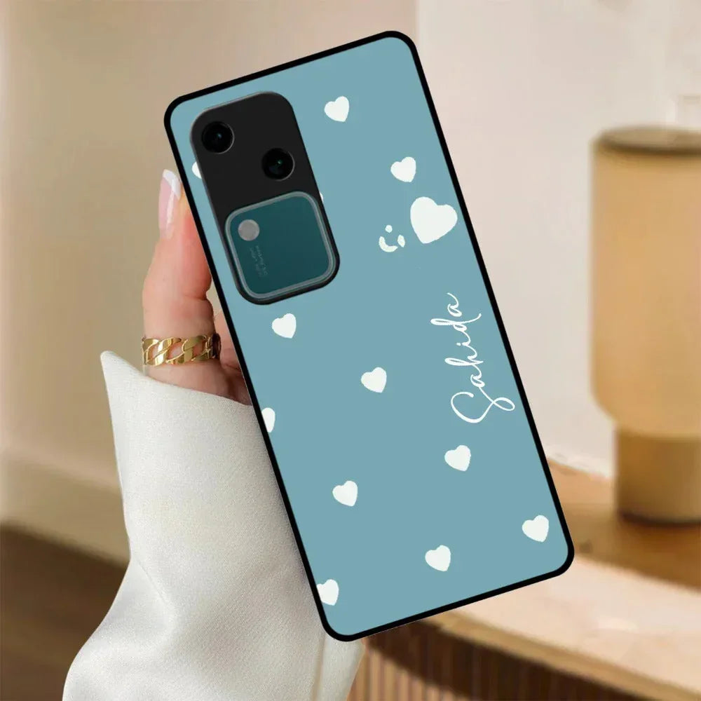 Be Loved Glossy Customized Metal Case Cover Sky Blue For Vivo - ShopOnCliQ