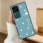 Be Loved Glossy Customized Metal Case Cover Sky Blue For Vivo - ShopOnCliQ