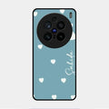 Be Loved Glossy Customised Metal Case Cover Sky Blue For Vivo X200 Pro 5G