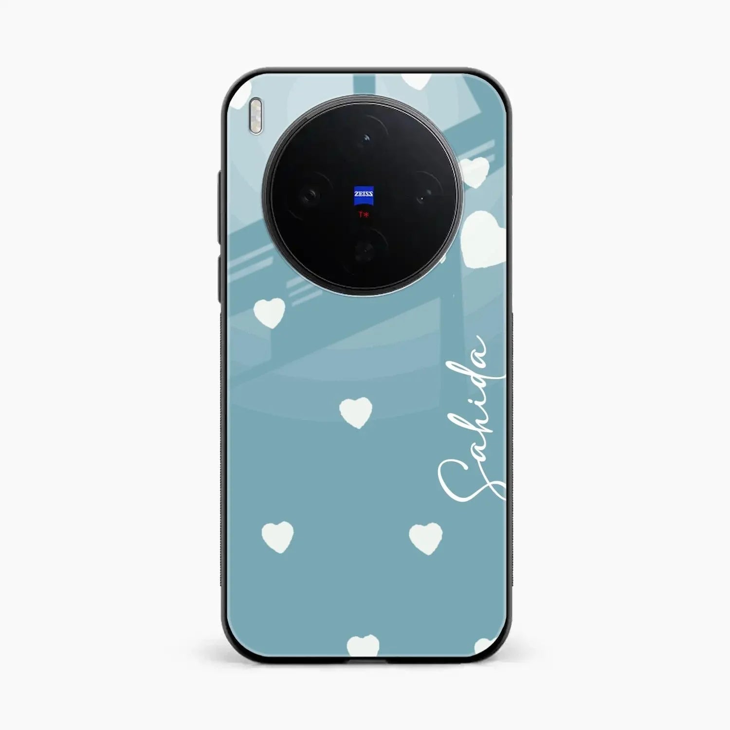 Be Loved Glossy Customised Metal Case Cover Sky Blue For Vivo X300 5G