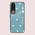 Be Loved Glossy Customised Metal Case Cover Sky Blue For Vivo Y31 5G