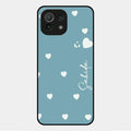Be Loved Glossy Customised Metal Case Cover Sky Blue For Xiaomi Mi 11 Lite