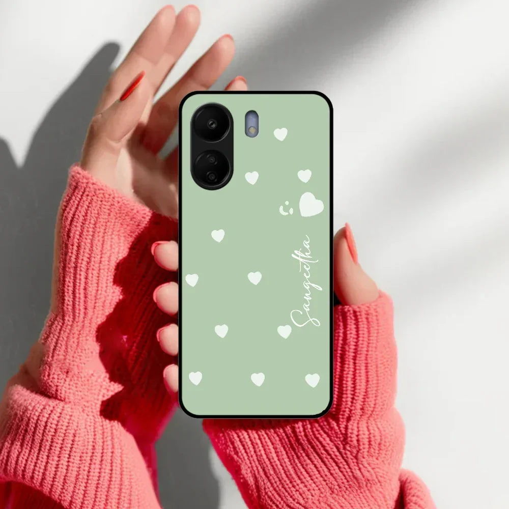 Be Loved Glossy Customized Metal Case Cover Mint Green For Redmi - ShopOnCliQ