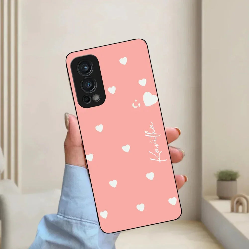 Be Loved Glossy Customized Metal Case Cover Peach For OnePlus - ShopOnCliQ