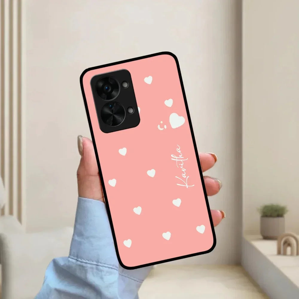 Be Loved Glossy Customized Metal Case Cover Peach For OnePlus - ShopOnCliQ