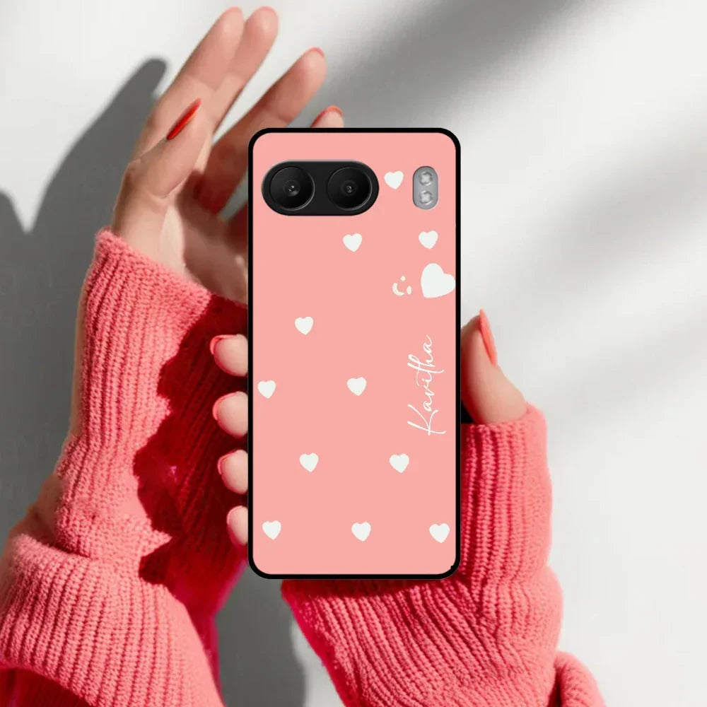 Be Loved Glossy Customized Metal Case Cover Peach For OnePlus - ShopOnCliQ