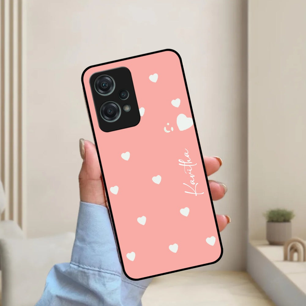 Be Loved Glossy Customized Metal Case Cover Peach For OnePlus