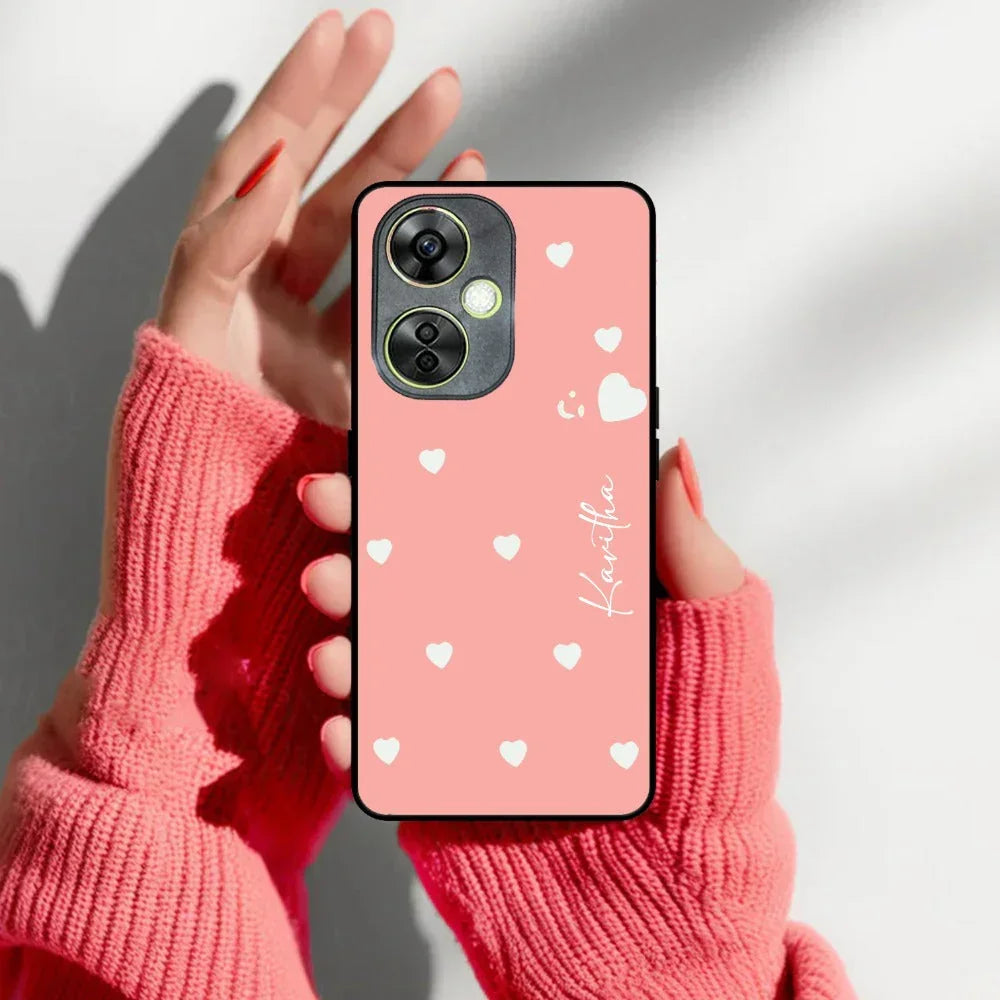 Be Loved Glossy Customized Metal Case Cover Peach For OnePlus - ShopOnCliQ