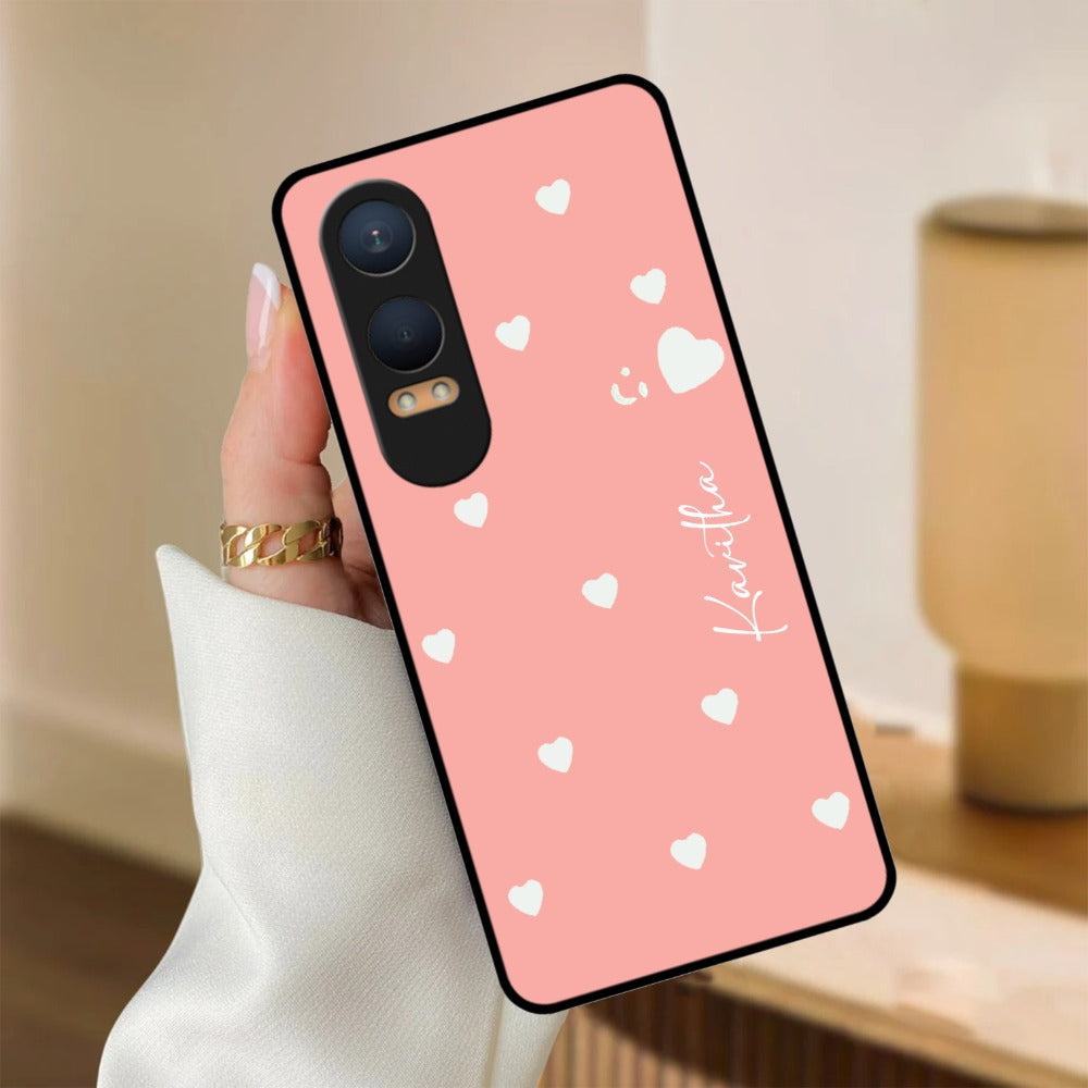 Be Loved Glossy Customized Metal Case Cover Peach For OnePlus