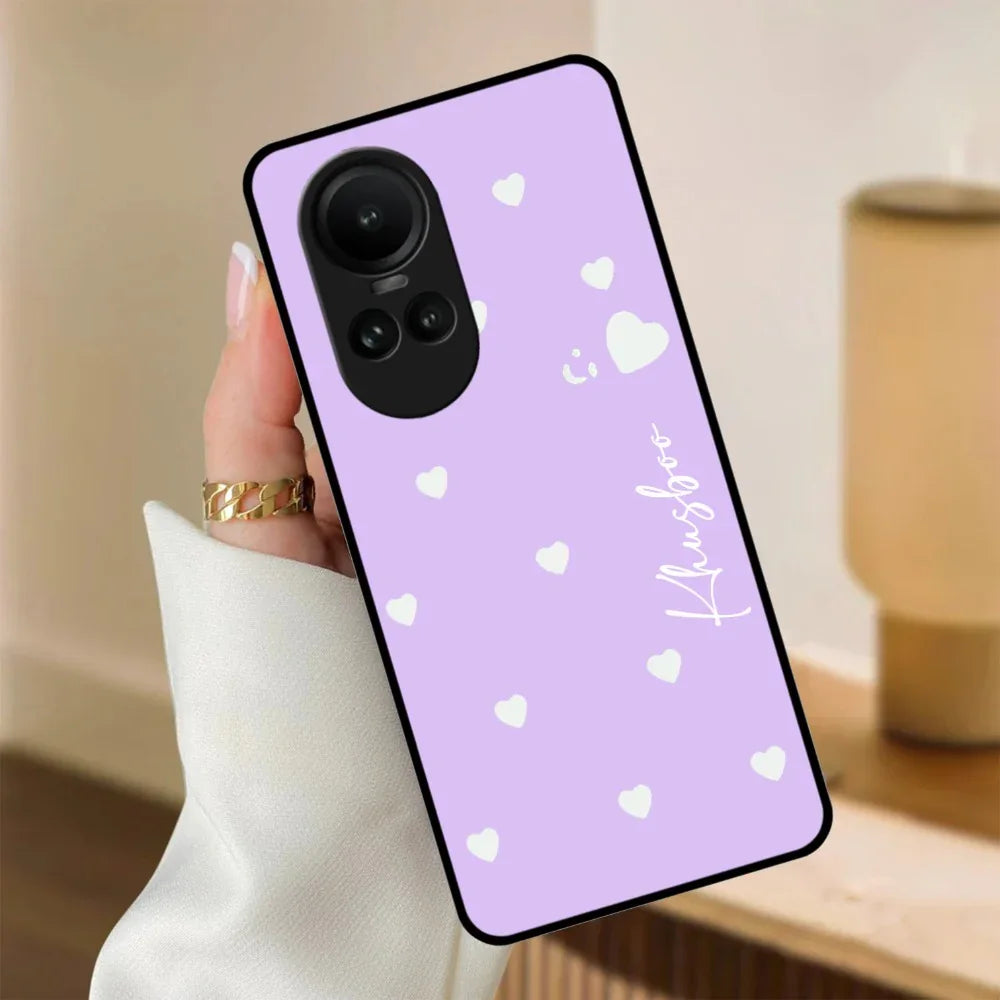 Be Loved Glossy Customized Metal Case Cover Purple For Oppo - ShopOnCliQ