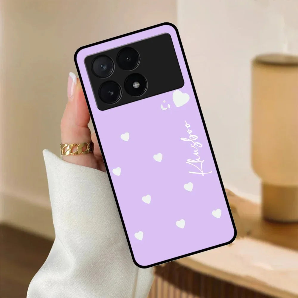 Be Loved Glossy Customized Metal Case Cover Purple For Poco - ShopOnCliQ
