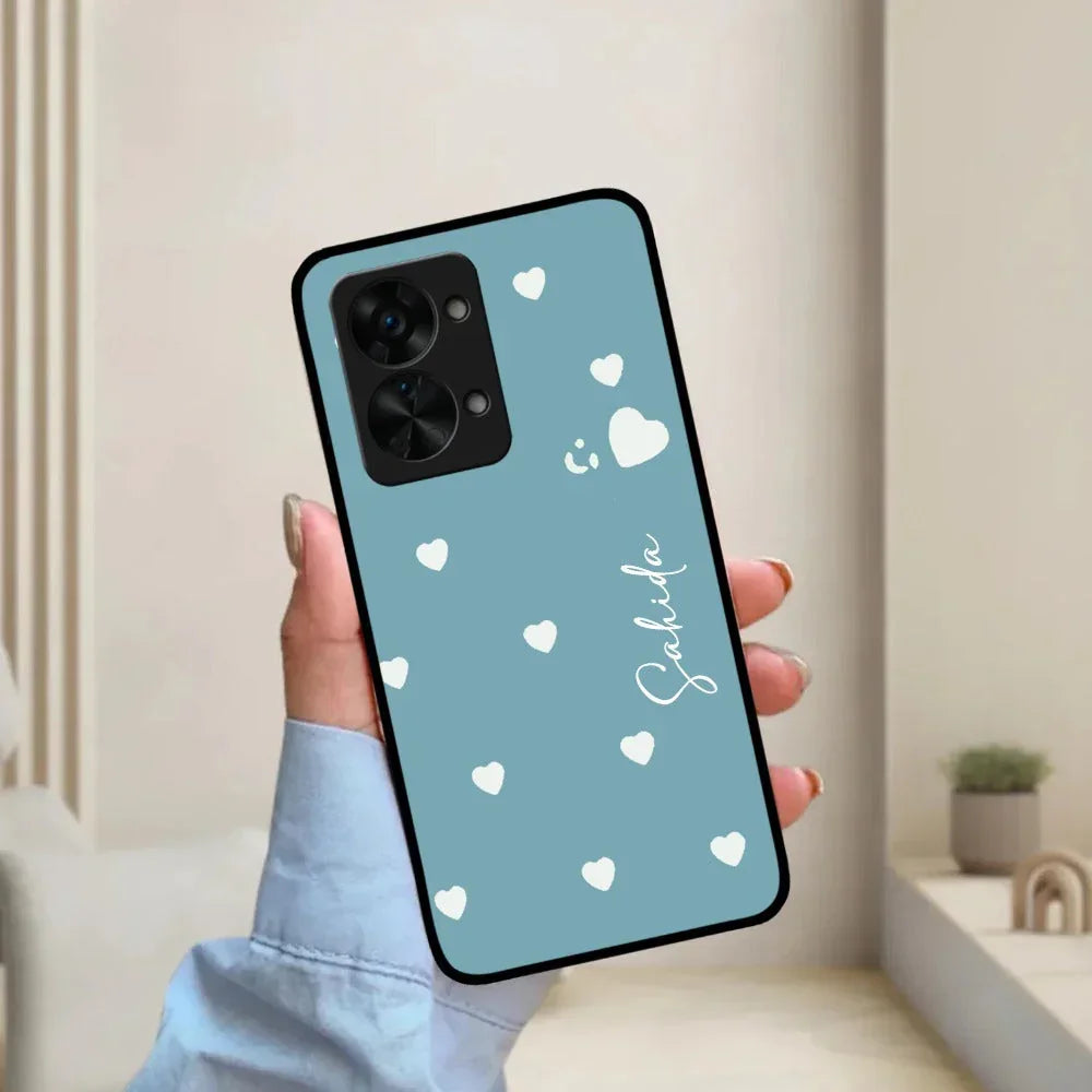 Be Loved Glossy Customized Metal Case Cover Sky Blue For OnePlus - ShopOnCliQ