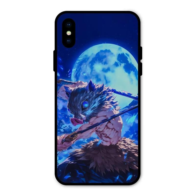 Beast King Glass Case Cover For iPhone XS