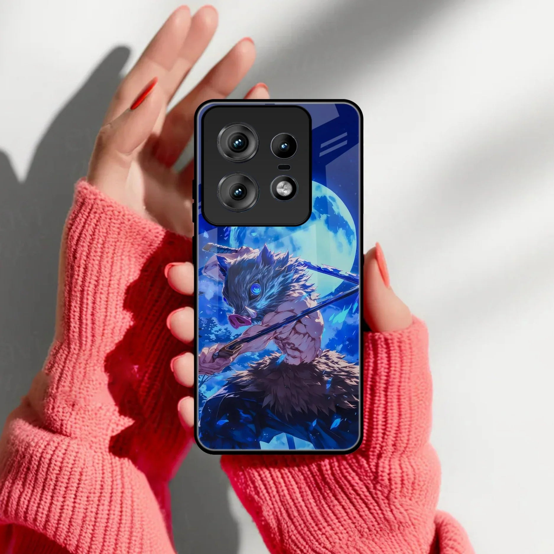 Beast King Glass Case Cover For Motorola - ShopOnCliQ